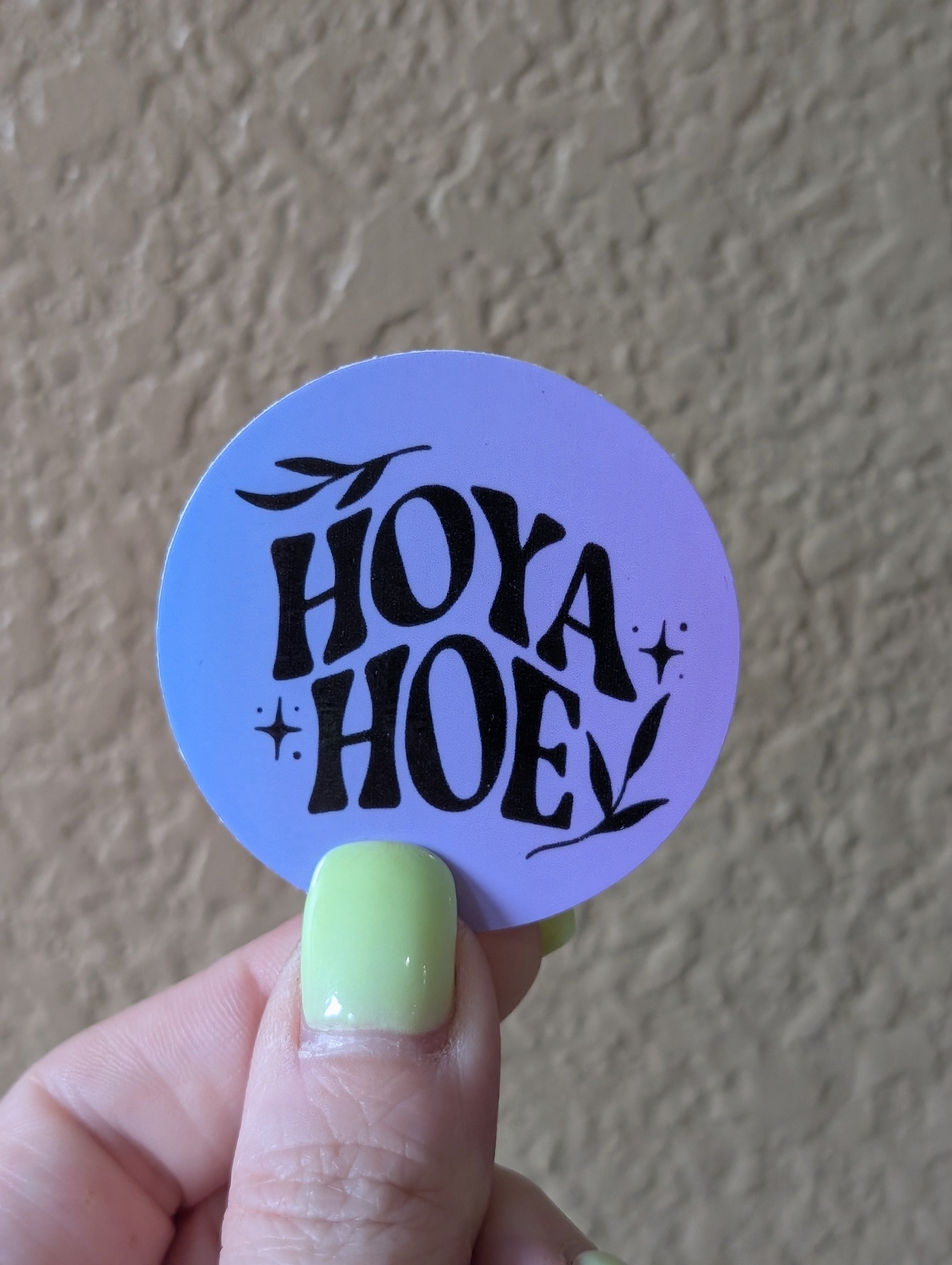 Hoya Hoe Sticker